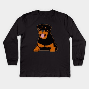 Rottie Kids Long Sleeve T-Shirt